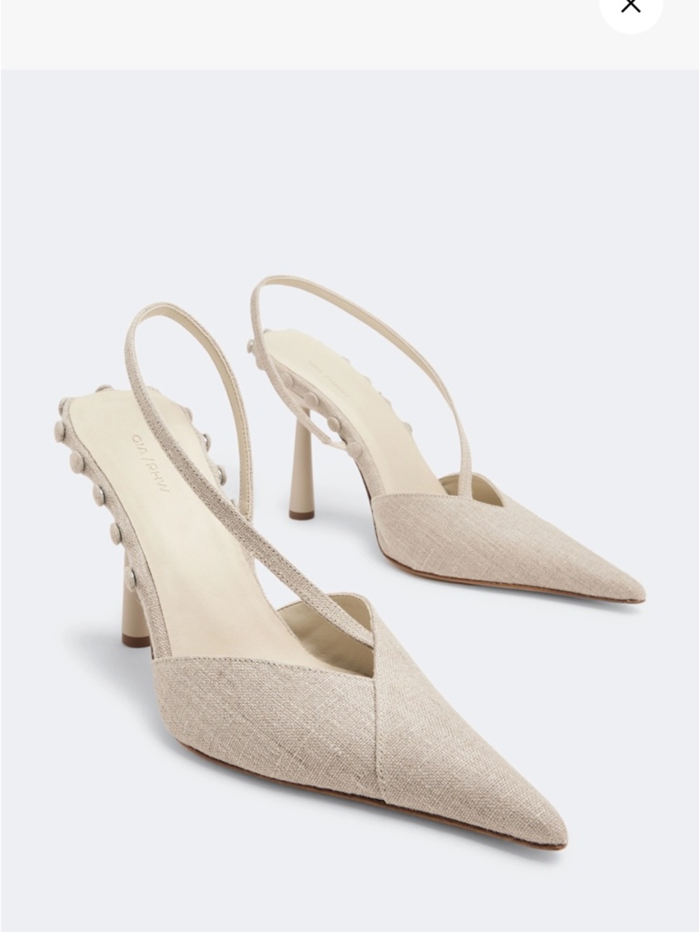 GIA BORGHINI x RHW Rosie 37 pumps